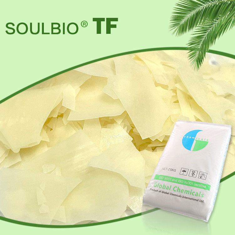 Flakes de amaciante de alta sensibilidade SOULBIO TF com bom manuseio macio e completo para o tecido
