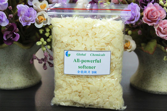 Todos os poderosos flocos de amaciadores catiônicos DR para fibras e tecidos