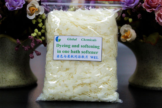 Amarelo pálido 100 Pureza Amolecedor não iónico WEI para tintura e amolecimento