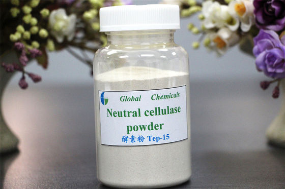Neutral Bio-polishing Enzima Cellulase Enzima em pó Tep série para lavagem denim