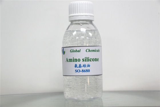 Amino silicone suavizador de óleo Catiônico fraco com 5 ~ 8 PH em alto desempenho