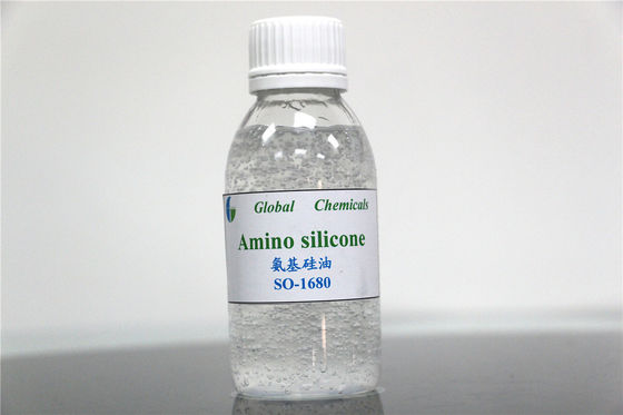 Auxiliar químico têxtil Amino silicone catiônico fraco adolecente para tecidos