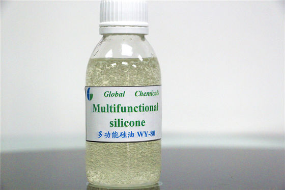 Composto de amino-silicona orgânica modificada por bloco especial para auxiliares de acabamento têxtil