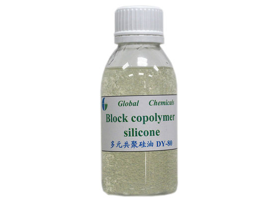 Baixo amarelecimento Boa hidrofilidade Copolimero de bloco de silicone DY - 80 para camisolas