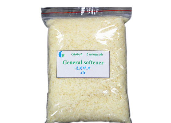 Amarela pálida Amolecedor geral Flocos Solúvel em água quente Especialmente para casa de tintura