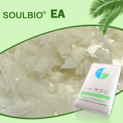 Matéria têxtil que termina flocos Cationic auxiliares do emoliente, emoliente solúvel em água frio da lavanderia