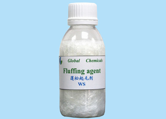 Agente de fluffagem catiônico branco/amarelo pálido WS Agente auxiliar têxtil