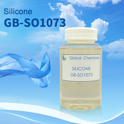 Fácil de emulsionar Fluido de silicone de copolímero GB-SO1073 Excelente suavizante bom agente escorregadio para tecidos de algodão e misturas de algodão / PES