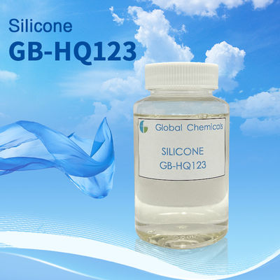 Bloco de silicone hidrofílico suave e liso SILISOFT GB-HQ123 Muito baixo amarelamento Para tecido de algodão Toalha de tecido Lycra