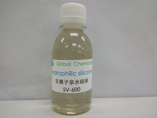 Silicona hidrofílica não-oniônica suave e lisa SV-600 para acabamento T / C, nylon