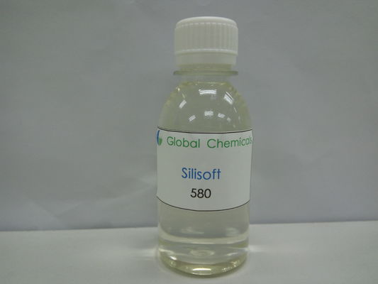 Amino silicone para acabamento de fibras naturais, fibras sintéticas