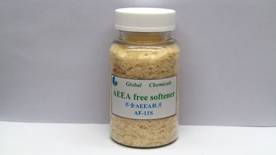 AF - 11S Flocos de amolecedor catiônico fraco e amolecedor livre AEEA para têxteis