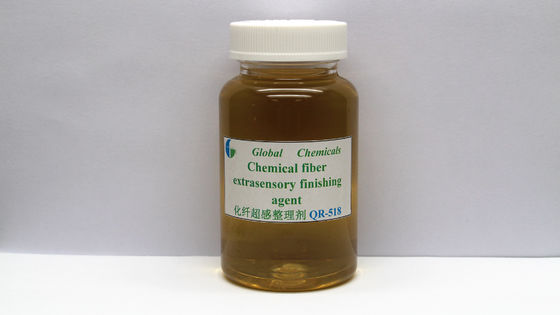 Fibras químicas de silicone de bloco de copolímero amarelo transparente