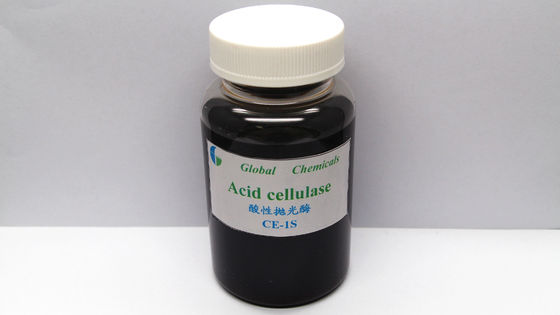 Enzimas têxteis líquidas castanhas Ácido celulosa Enzima CE-1S Perda de resistência