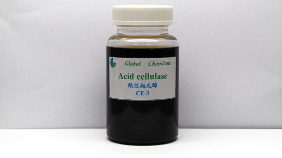 Enzimas têxteis Celulosa ácida CE-3 com excelente efeito de abrasão