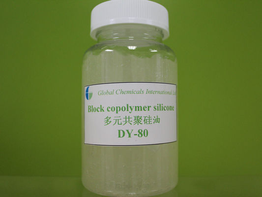 Bloco Copolímero Amino Funcional Catiônico Fraco Silicone Para Yam / Suéteres e Meias