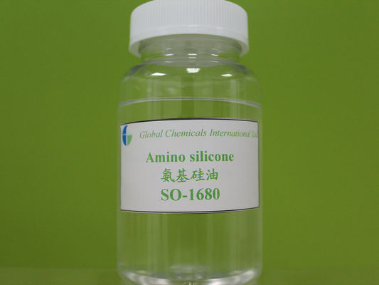 Óleo de amino silicone personalizado para lã, poliéster com propriedades antistáticas