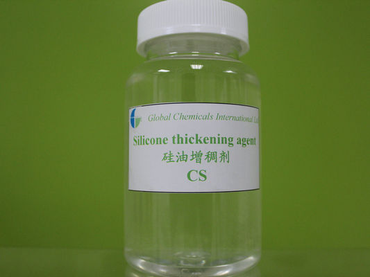 Agente espessante de silicone compatível com auxiliares catiônicos/aniônicos e não-aniônicos
