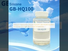 Silicone hidrofílico não-oniônico SILISOFT GB-HQ100 Excelente sensação de mão de cortina e boa suavidade