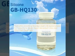 Silicone suavizante hidrofílico SILISOFT GB-HQ130 Adequado para algodão/licra, modelo, rayon, algodão mercerizado e outros tecidos de alta qualidade