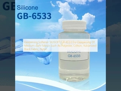SILISOFT GB-6533 Para aprofundamento de tecidos de escuridão média, tais como poliéster, algodão, tecido preto vulcanizado, nylon