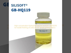 SILISOFT GB-HQ119 para acabamento de punhos de tecidos de impressão de algodão e T/C