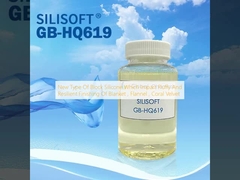 Novo tipo de silicone de bloco que confere acabamento esponjoso e resistente de cobertores, flanela, veludo de coral