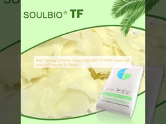 Flakes de amaciante de alta sensibilidade SOULBIO TF com bom manuseio macio e completo para o tecido