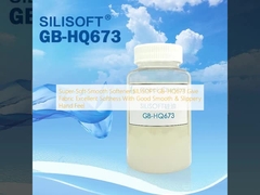 Super-Soft-Soft Soft Softener SILISOFT GB-HQ673 Dê ao tecido uma excelente suavidade com uma boa sensação de mão lisa e escorregadia