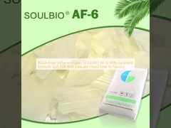 AEEA livre de amolecedor flocos SOULBIO AF-6 com excelente suave suave cheia e delicada sensação de mão para os tecidos