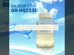 Silicone super hidrofílico com baixo teor de siloxanos cíclicos SILISOFT GB-HQ213L Cumprir os requisitos regulamentares de não SVHC