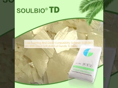 Baixa espuma e boa compatibilidade amaciador SOULBIO TD com bom manuseio macio e completo para o tecido