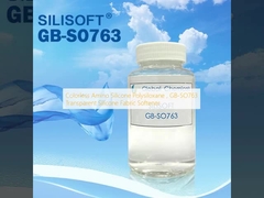 Amino silicone incolor Polysiloxane, emoliente transparente da tela do silicone GB-SO763