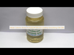 Amino-cationico fraco Funcional Silicone Refrigerante Suavizante CM-280