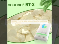 Casa de morte Ionicity de SOULBIO RT-X Pale Yellow Softener Flakes For Cationic