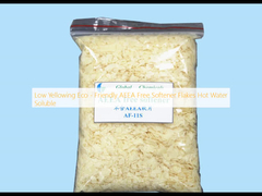 Baixo amarelo - Eco-friendly AEEA Free Softener Flakes Solúvel em água quente