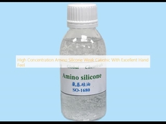Amino silicone de alta concentração Cationic fraco com excelente sensação de mão