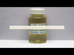 Copolímero hidrófilo de bloco de silicone Copolímero muito fraco Cationic