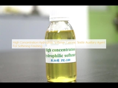 Agente auxiliar têxtil catiônico hidrofílico de alta concentração para acabamento de amolecimento