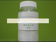 Agente auxiliar têxtil, Agente de fluffagem catiônica WS para fibras naturais / sintéticas