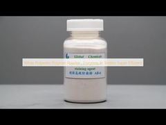 Polímero em pó de poliéster branco, enzimas em têxteis super eficientes.