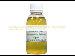 Fibras químicas de silicone de aminoácidos com baixa amarelamento Co - Polímero Agente de silicone QR-518