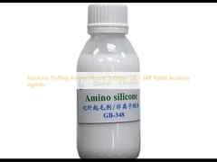 Amino-silicona de amolecimento não-oniônico GB - 348 Agentes auxiliares têxteis