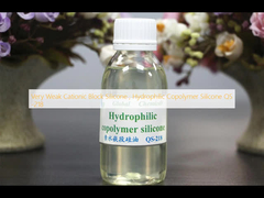 Silicone de bloco catiônico muito fraco, Copolimero hidrofílico Silicone QS-218