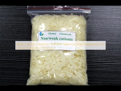 Fragmentos de amaciador catiônico / não-oniônico fracos para alta exigência de sombra de cor e brancura