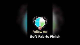 Polímero de organossilício com acabamento em tecido macio